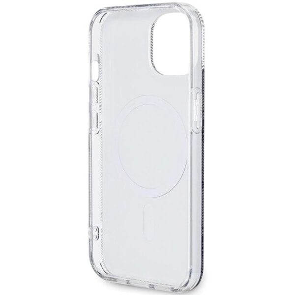 Guess iPhone 15/14 Plus Mobilskal Magsafe IML GCube - Svart Svart