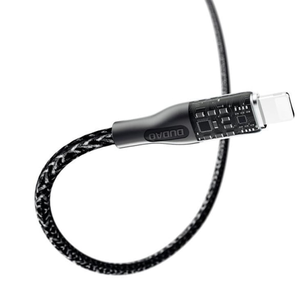 Dudao Fast USB-C-Lightning-kaapeli 30W 1m - harmaa