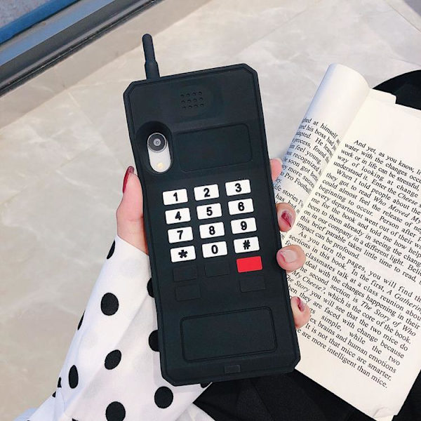 Retro Skal iPhone 11 - Svart Svart