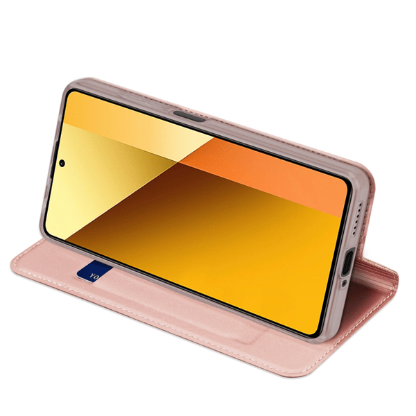 DUX DUCIS Skin Pro Xiaomi Redmi Note 13 5G Plånboksfodral PU Läder - Rosa Rosa