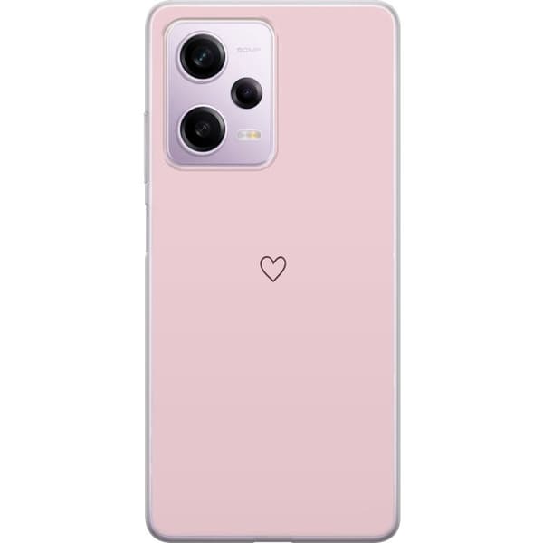 Mobilskal till Xiaomi Redmi Note 12 Pro med Litet Hjärta