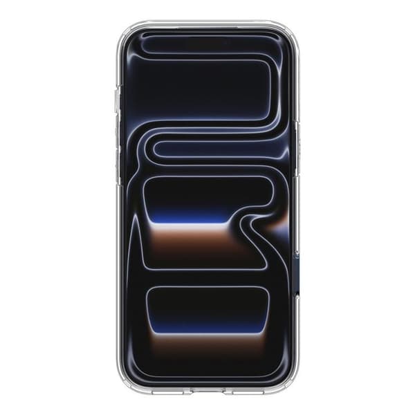Spigen telefonetui til iPhone 17 Pro Ultra Hybrid Magsafe - Klar/Dybblå Blå