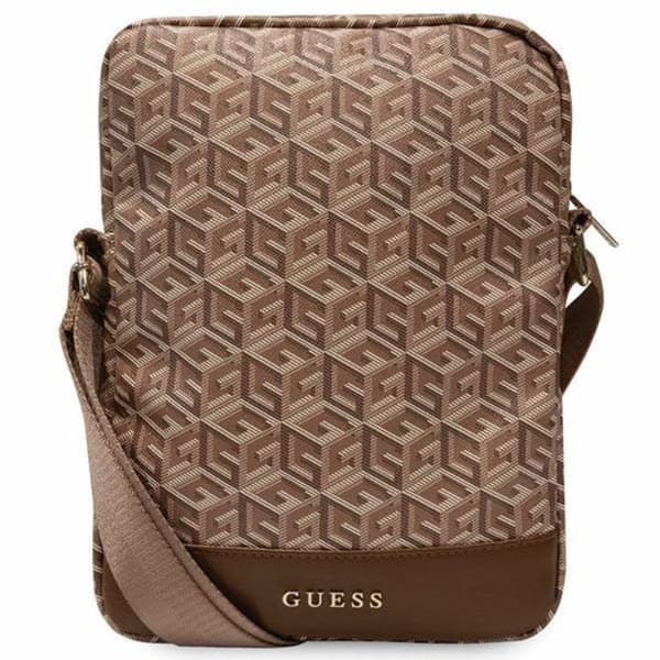 Guess Tabletetui 10" gCube Stripe - Brun Brun