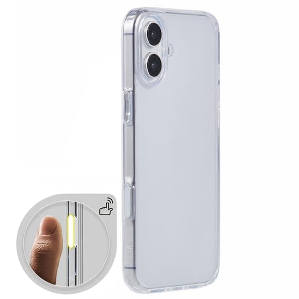 X-LEVEL Mobilskal till iPhone 17 TPU + PC Klar Baksida Transparent