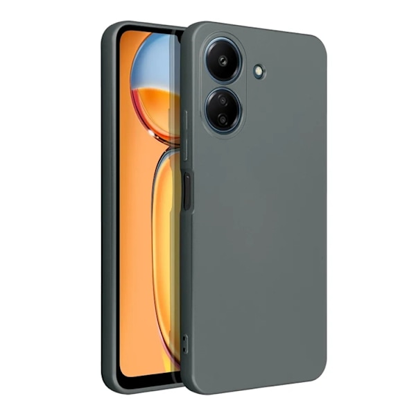Mobilskal till Xiaomi Redmi 13C/Poco C65 Metallic - Grå Grå