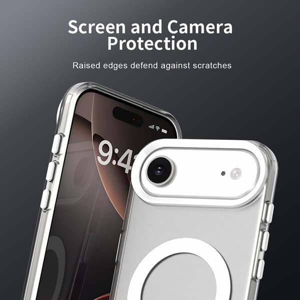 Mobilskal till iPhone Air MagSafe Anti Drop Hybrid - Vit Vit