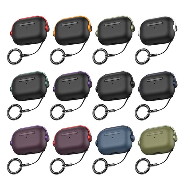 AHASTYLE AirPods Pro/Pro 2 Mobilskal Bluetooth WG109 Grön