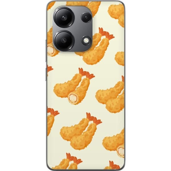 Telefontaske til Xiaomi Redmi Note 13 4G med rejer