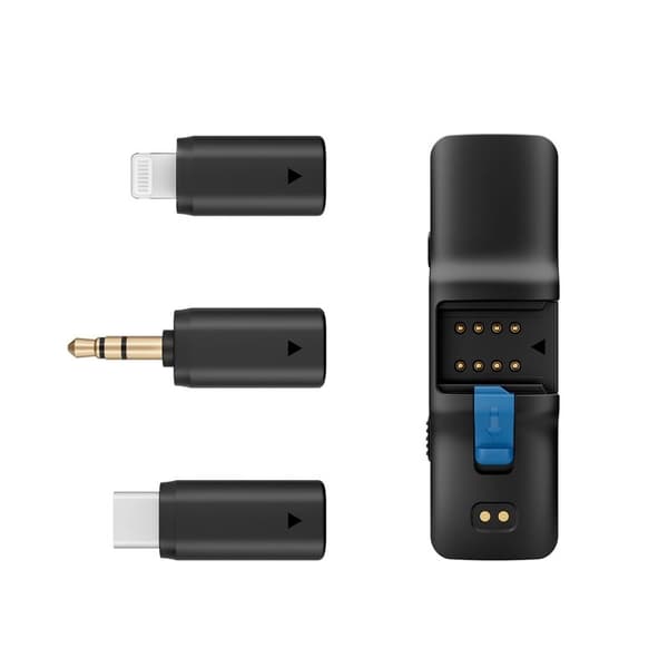 BOYA Mikrofon BOYALINK V2.0 3.5mm Trådlöst X2-system Lightning USB-C
