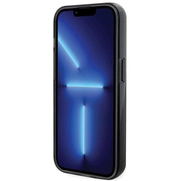 KARL LAGERFELD iPhone 15 Pro Max Mobilskal MagSafe Ringställ - Svart Svart