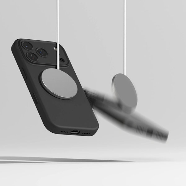 Tech-Protect Mobilskal till iPhone 17 Pro Max Magsafe Silikon - Marinblå Blå
