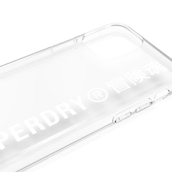 SuperDry Snap Clears Skal iPhone 11 Pro  - Vit