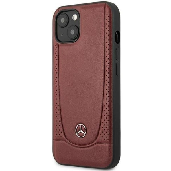 Mercedes iPhone 14 Plus Cover Læder Urban Bengale - Rød