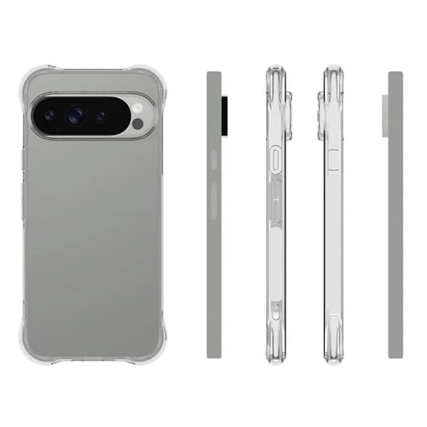 WANLONFENG Mobilskal till Google Pixel 10 Pro XL - Clear Transparent