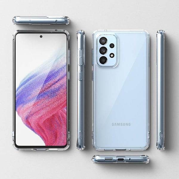 Ringke Fusion Skal Galaxy A73 - Transparent