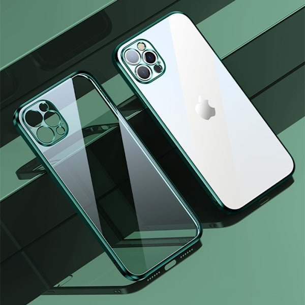 SULADA Mobilskal till iPhone 13 Pro Full Protective Electroplating Grön
