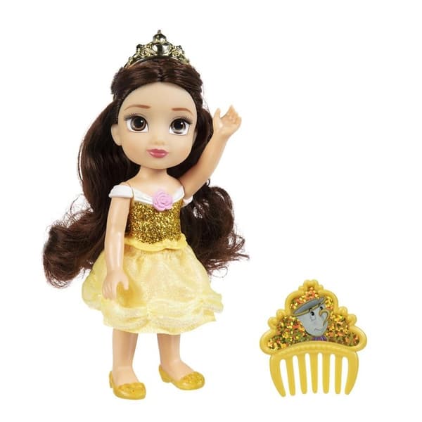 DISNEY Dukke Petite Dukke m/Kam Belle 15cm