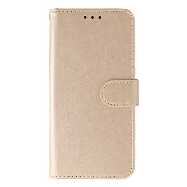 Samsung Galaxy S26 Plus Plånboksfodral Konstläder Flip med Rem - Roséguld