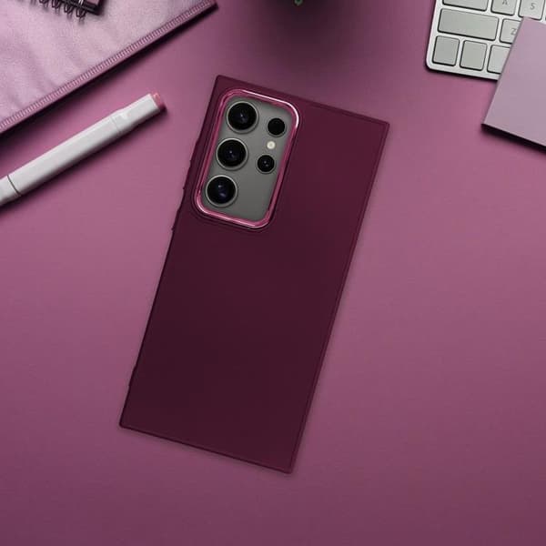 Mobilskal till Galaxy S25 Plus Frame - Lila Lila