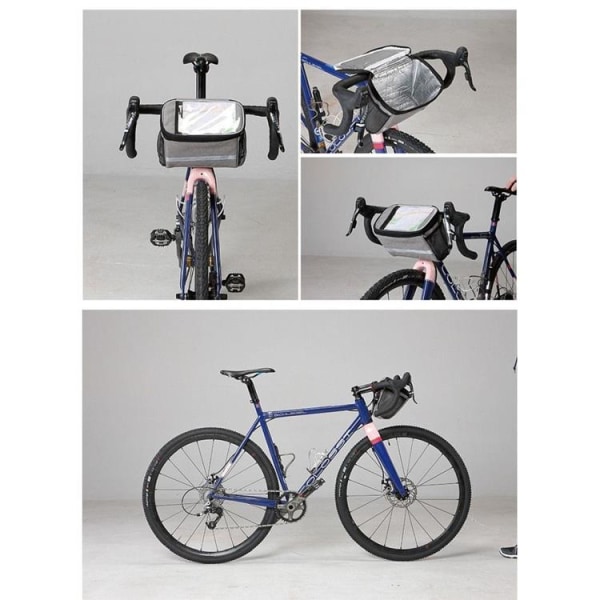 SAHOO Cykelväska på hjul med termoaktiv dragkedja 3.5L