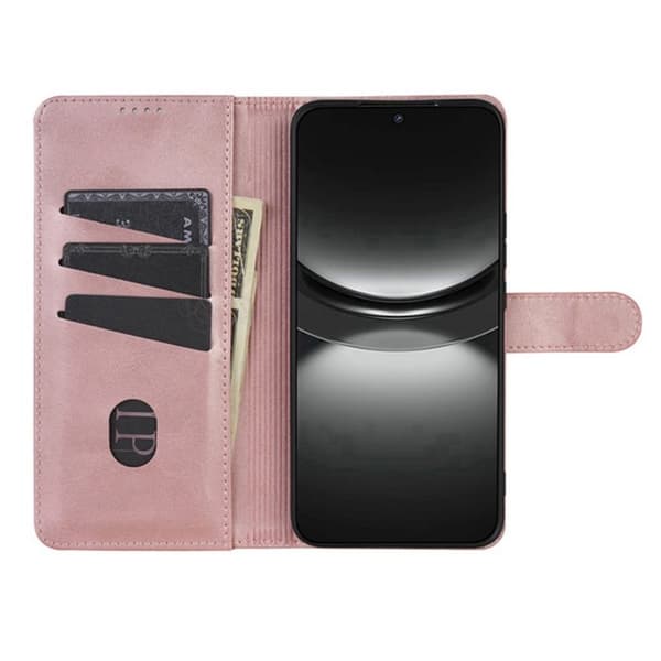 AZNS Xiaomi 17 Pro Max Plånboksfodral Konstläder - Roséguld