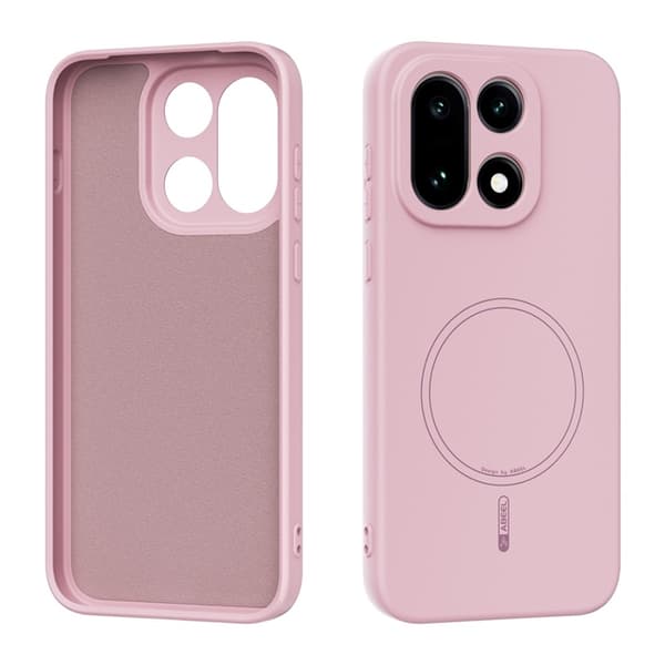 ABEEL Mobilskal till OnePlus 15 MagSafe Silikon Skin Touch - Rosa Rosa