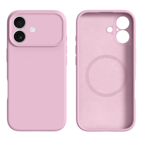 Mobilskal till iPhone 17 MagSafe Precise Cutouts - Rosa Rosa