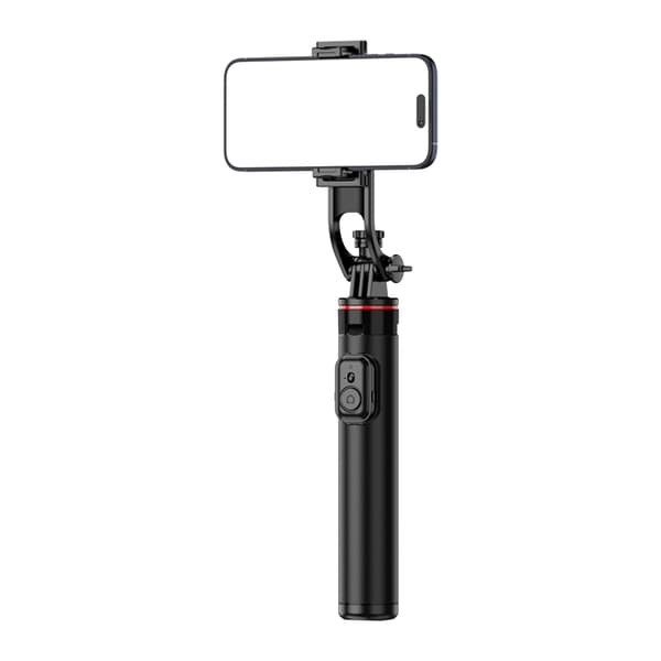 Selfiestick Teleskopstativ 1.3m Auminiumlegering Med Mobilhållare