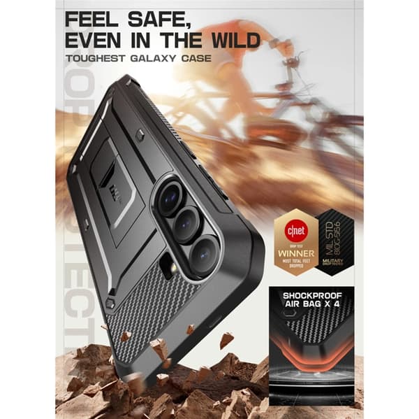 SupCase Mobilskal till Galaxy S25 FE Unicorn Beetle Pro - Svart Svart