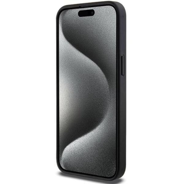 KARL LAGERFELD iPhone 13 Pro Max -puhelinkuori Gripstand Pins - Musta