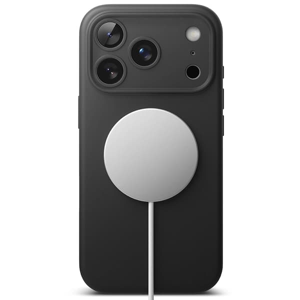 Ringke Telefontaske til iPhone 17 Pro Magsafe Magnetisk Silikone - Sort Svart