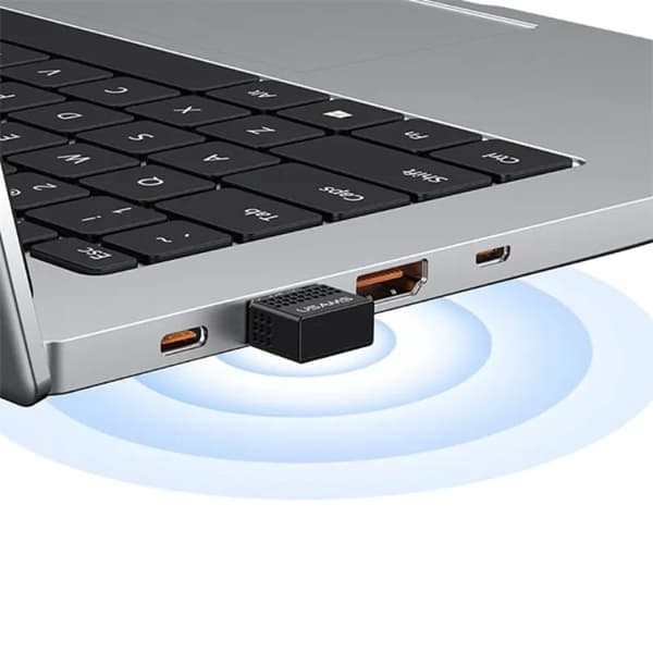 USAMS USB Adapter Bluetooth - Svart Svart
