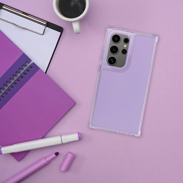 Telefontaske til Galaxy A15 5G/4G Matrix - Violet Lila