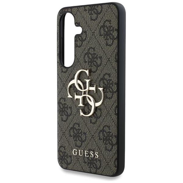 Guess Mobilskal till Galaxy S25 Plus Big 4G Logo Classic - Brun Brun