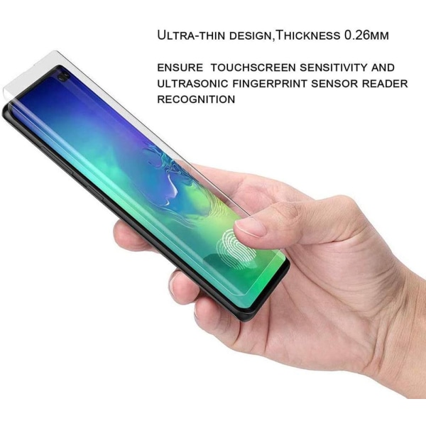 [2-PACK] UV Härdat Glas Skärmskydd Samsung Galaxy Note 20 - Clea