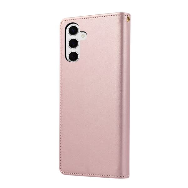 Plånboksfodral för Samsung Galaxy S26 Plus RFID-blockerande - Roséguld