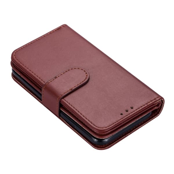 Leather Fodral Till Samsung Galaxy Note 20 Ultra - Brun Brun