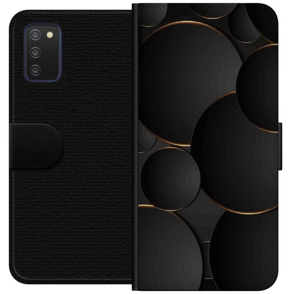 Plånboksfodral till Samsung Galaxy A03s med Lyxig Cirklar