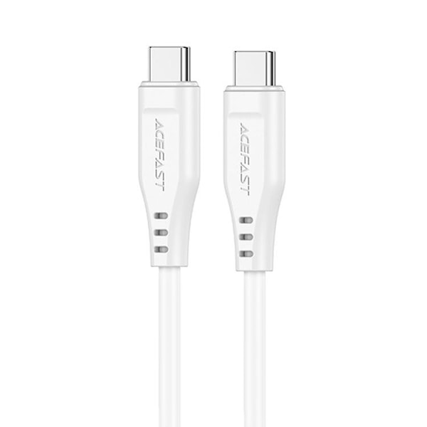 Acefast USB-C till USB-C kabel 1.2m 60W - Vit