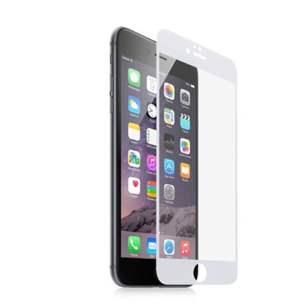 CoveredGear skärmskydd - iPhone 6 Plus Vit - Täcker hela skärmen