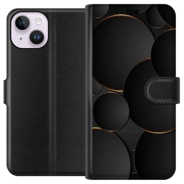 Plånboksfodral till Apple iPhone 15 med Lyxig Cirklar