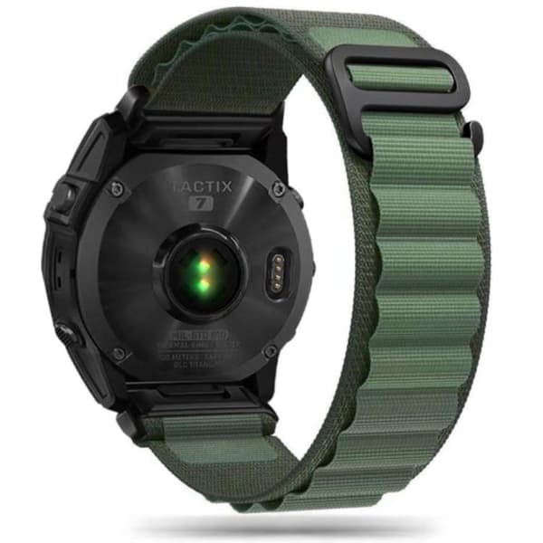 Tech-protect Garmin Fenix 5/6/6 Pro/7 Nylon Pro - Military Grön Grön