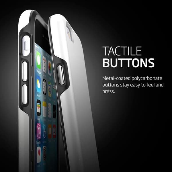 Spigen Thin Fit Hybrid Taske til Apple iPhone 6 (S) Plus - Hvid White