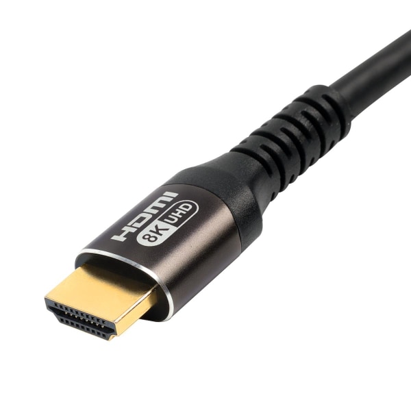 SiGN Premium HDMI 2.1 Kabel 8K, 3m - Sort