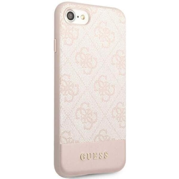 Guess iPhone 7/8/SE (2020/2022) Mobilskal Stripe - Rosa