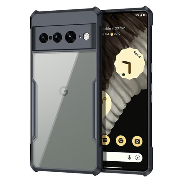 XUNDD Mobilskal till Google Pixel 7 Pro Skyddande Svart