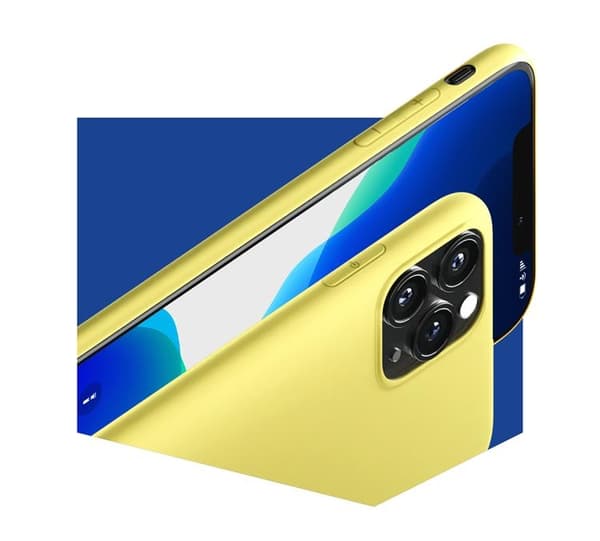 3MK iPhone 14 Pro Max Skal Matt Lovage - Punainen Röd