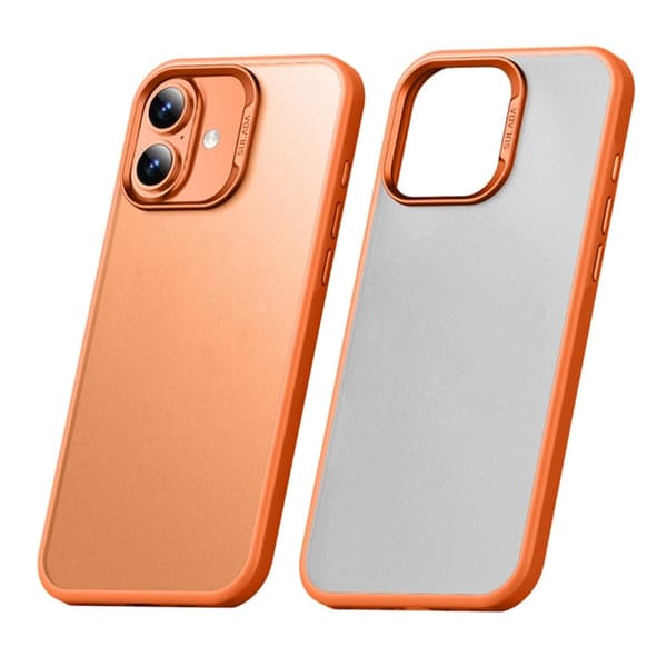 SULADA Mobilskal till iPhone 17 Shockproof Matte - Orange Orange