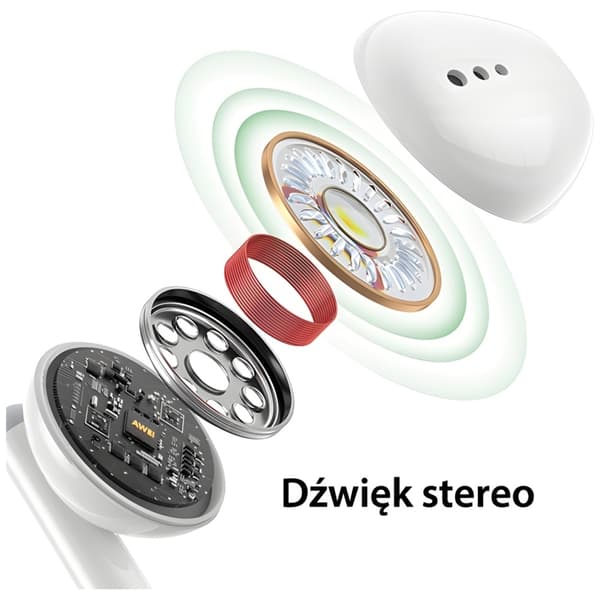 AWEI PC-6T Hovedtelefoner Stereo USB-C - Sort