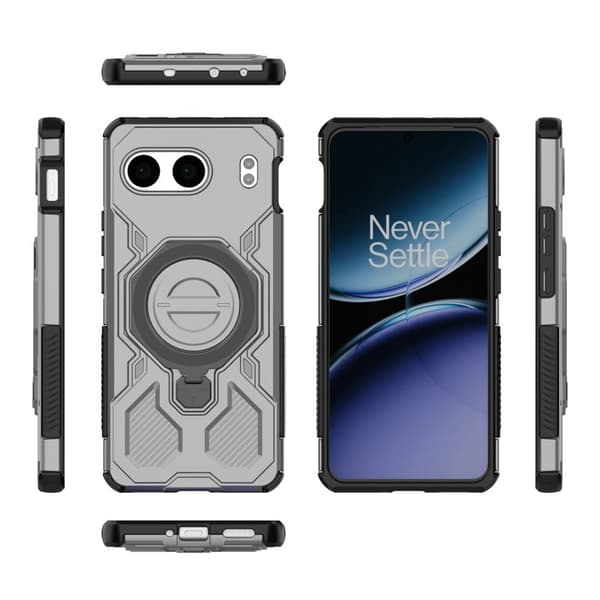 Mobilskal till OnePlus Nord 4 Plast Shockproof - Grå Grå